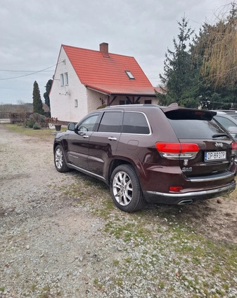 Jeep Grand Cherokee cena 86500 przebieg: 235486, rok produkcji 2014 z Sława małe 37